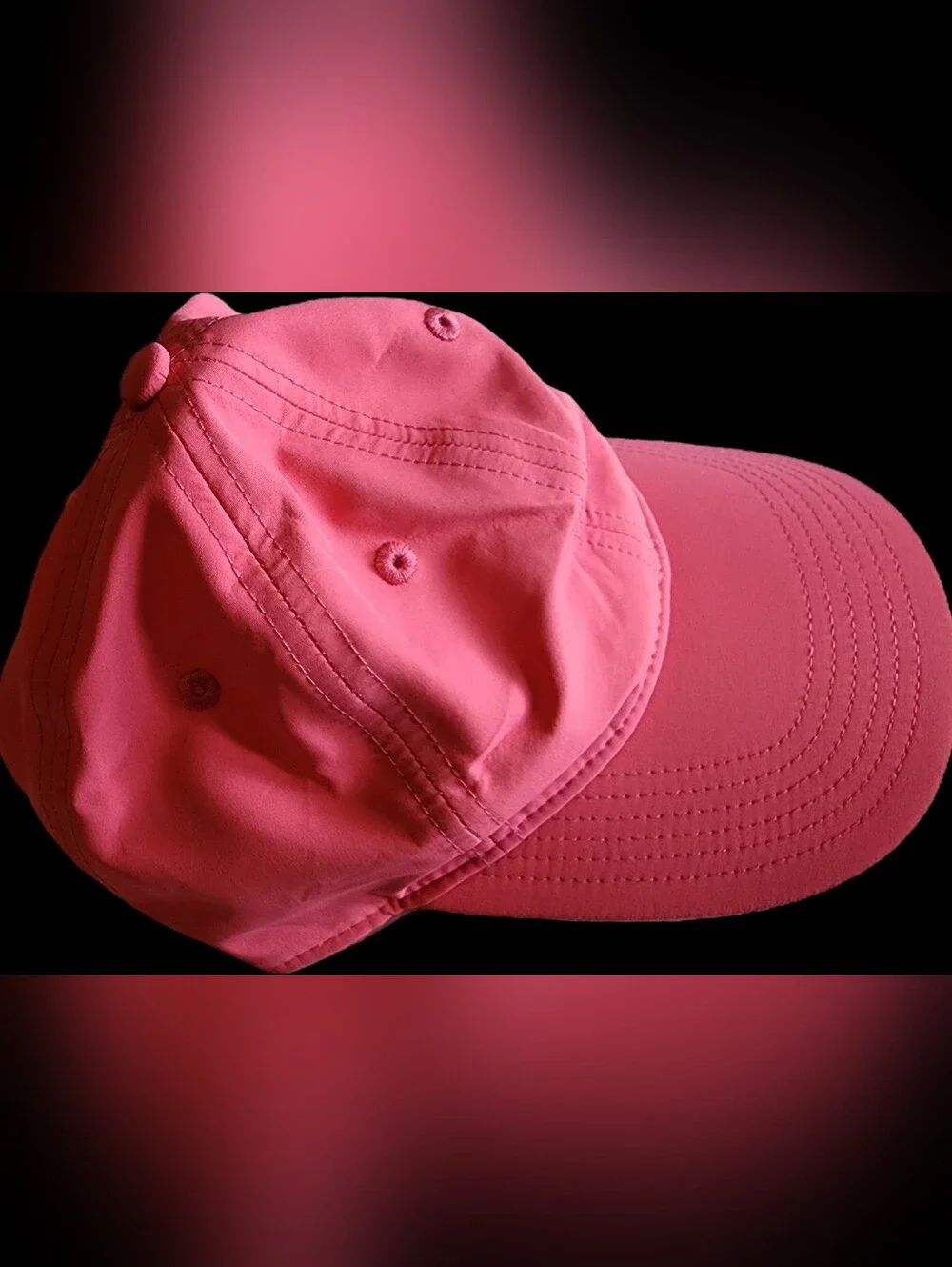 Puma Pink Logo Baseball Cap